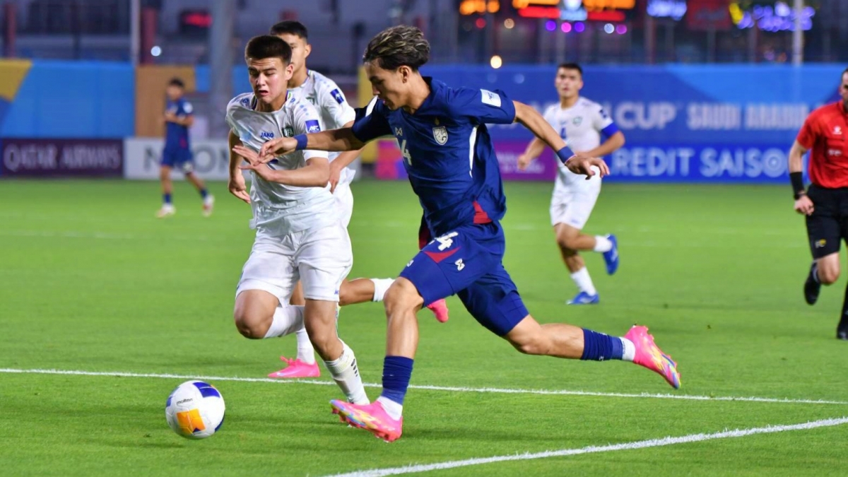 Kết quả U17 châu Á 2025: Sao trẻ MU ghi bàn, U17 Thái Lan vẫn thua đậm ở trận ra quân